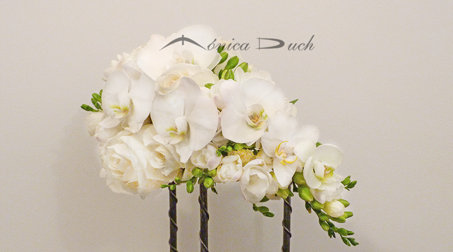 Ramo Elegante con OrquÃ­deas